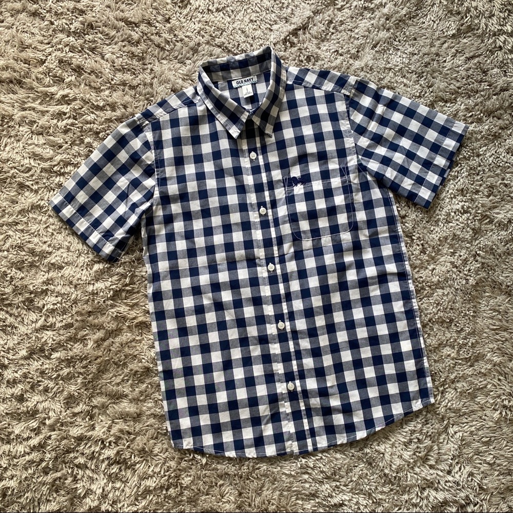 Older Boys Old Navy Short Sleeve Shirt